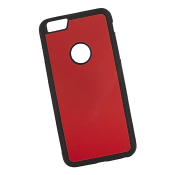 Защитная крышка "LP" для Apple iPhone 6 Plus, 6S Plus "Термо-радуга" оранжевая-желтая (европакет)