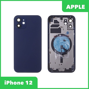 Корпус для Apple iPhone 12 (синий)