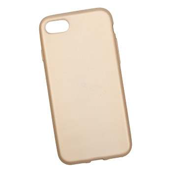 Силиконовый чехол "LP" для Apple iPhone SE 2020, 8, 7 TPU, золотой, непрозрачный (европакет)
