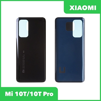 Задняя крышка для Xiaomi Mi 10T, 10T Pro (черный)