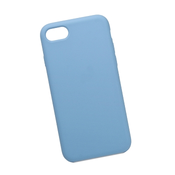 Силиконовый чехол "LP" для Apple iPhone 7, 8 "Protect Cover", голубой (коробка)