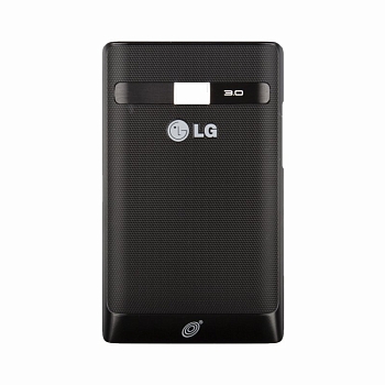 Задняя крышка корпуса для LG Optimus L3, черная