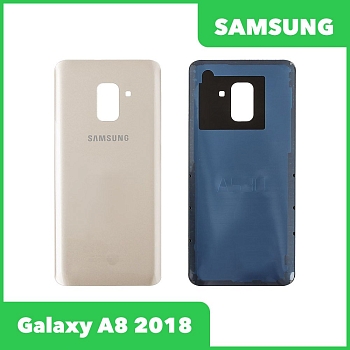 Задняя крышка корпуса для Samsung Galaxy A8 2018 (A530F), золотая