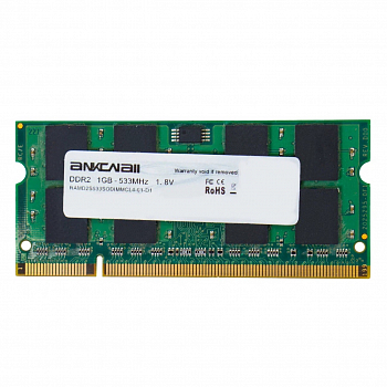 Модуль памяти Ankowall SODIMM DDR2 1ГБ 533 MHz PC2-4200