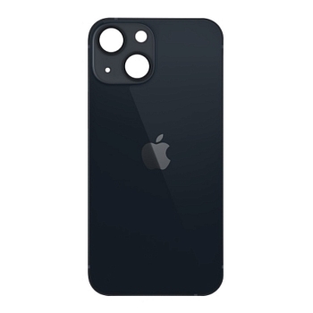 Задняя крышка (стекло) для iPhone 13 (черная)