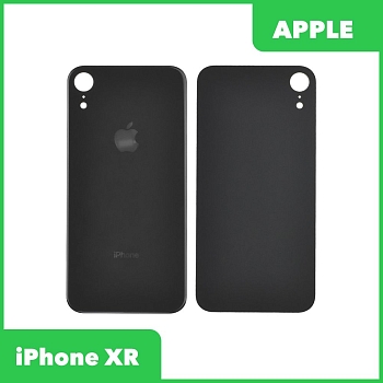 Задняя крышка корпуса для Apple iPhone XR, черная