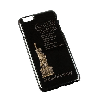 Защитная крышка для Apple iPhone 6 Plus, 6S Plus "Zippe" Statue of Liberty (коробка)