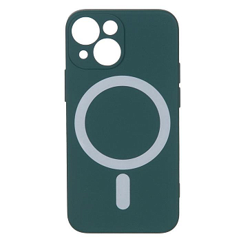 Накладка Barn&Hollis для iPhone 13 mini, для magsafe, зеленая