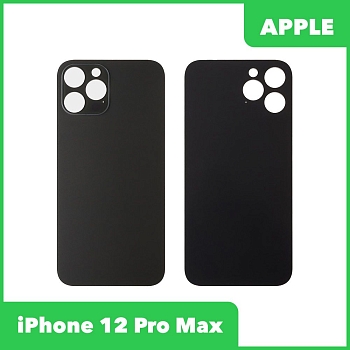 Задняя крышка для iPhone 12 Pro Max составная черная