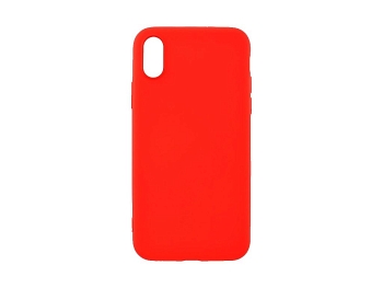 Чехол (накладка) Vixion силиконовый TPU для Apple iPhone X, XS, красный