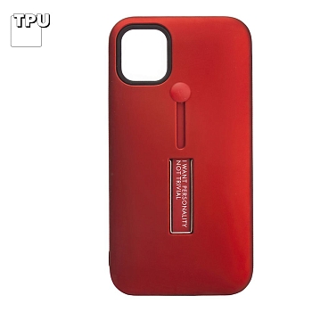 Защитная крышка "LP" для Apple iPhone 2019 6.1" Hard TPU Case "I WANT PERSONALITY...", красный