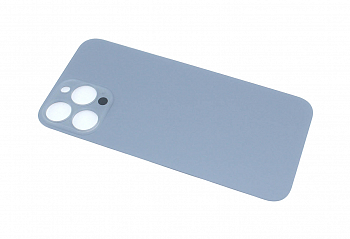 Задняя крышка (стекло) для Apple iPhone 13 Pro Max синяя