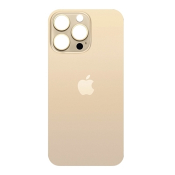 Задняя крышка (стекло) для iPhone 13 Pro Max (золото)