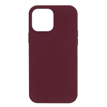Накладка UNBROKE liquid silicone case MagSafe support для iPhone 13 Pro Max, винная