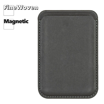 Чехол-бумажник магнитный MagSafe FineWoven для iPhone (Evergreen)