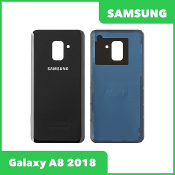 Задняя крышка корпуса для Samsung Galaxy A8 2018 (A530F), черная