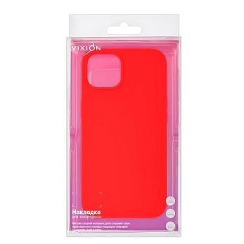 Накладка Vixion для Apple iPhone 13, красный