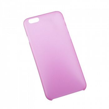 Защитная крышка "LP" для Apple iPhone 6, 6S 0, 4 мм (розовая матовая) (коробка)