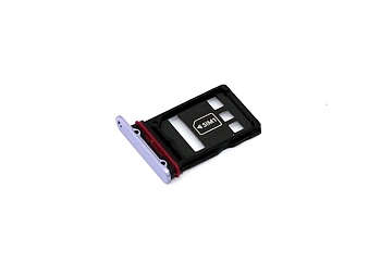 Держатель (лоток) SIM-карты для Huawei Mate 30 Pro, V30, серебряный