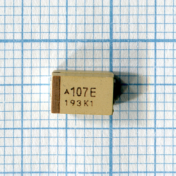 Танталовый конденсатор 25V 100UF