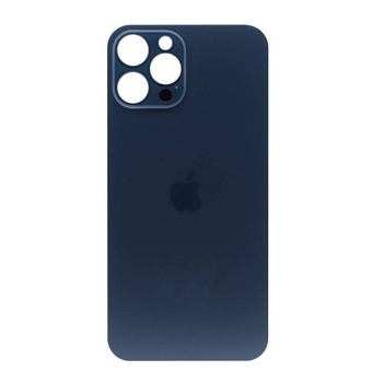 Задняя крышка (стекло) для iPhone 12 Pro Max (тихоокеанская синяя)
