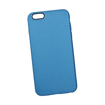 Силиконовый чехол "LP" для Apple iPhone 6 Plus, 6S Plus мелкая точка, синий (коробка)
