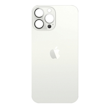 Задняя крышка (стекло) для iPhone 13 Pro (серебристая)